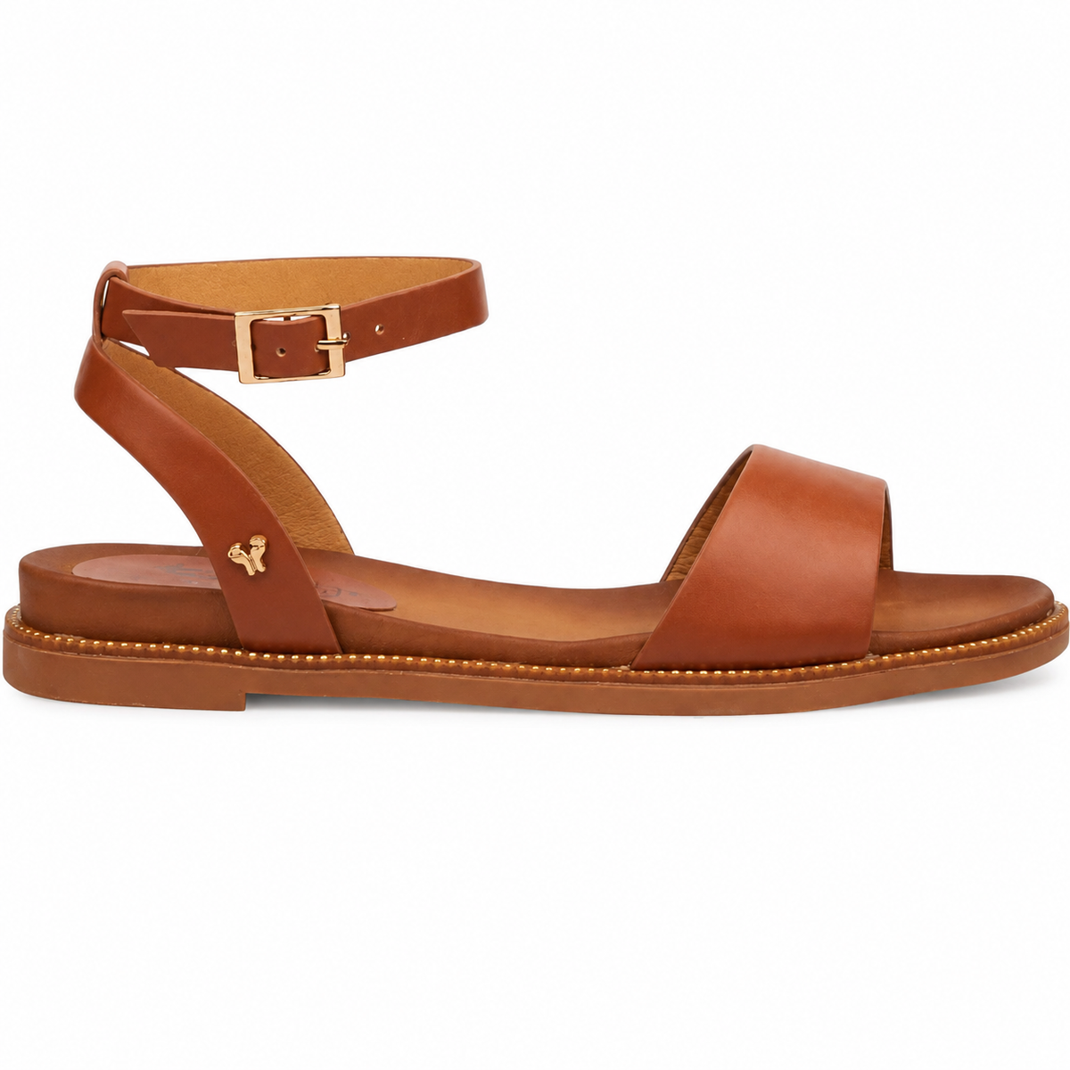 Butterfly Feet Ladies Ellie 1 Ladies Sandals In Tan