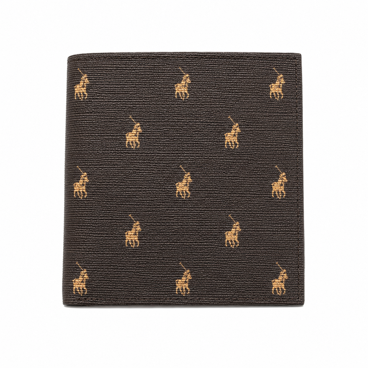 Polo Mens Signature CC Wallet In Brown