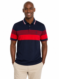 Pringle Mens Travis Mercerized Golfer In Navy
