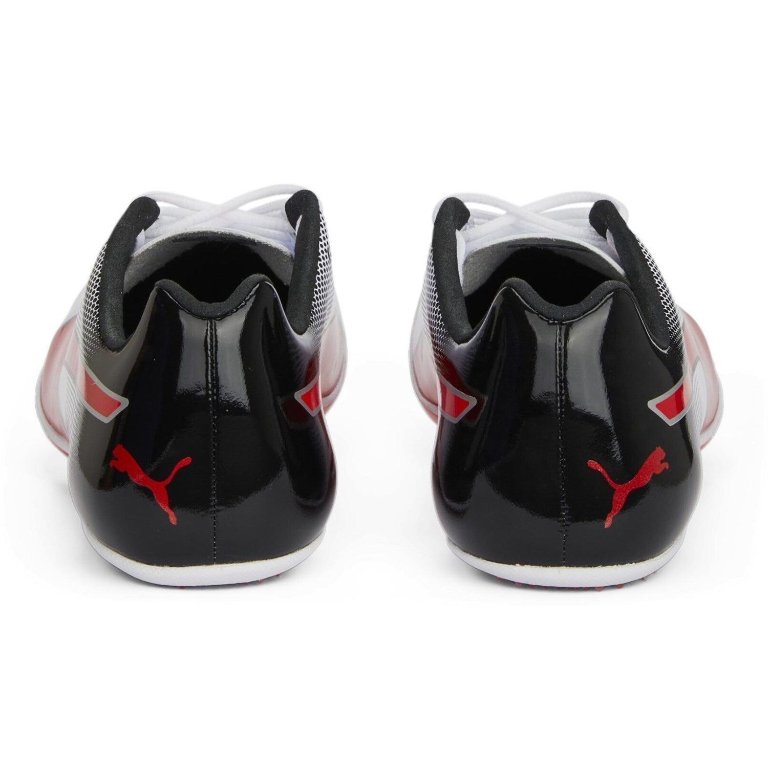 Puma Mens Evospeed Sprint 14 Running Shoes In White/Black/Red