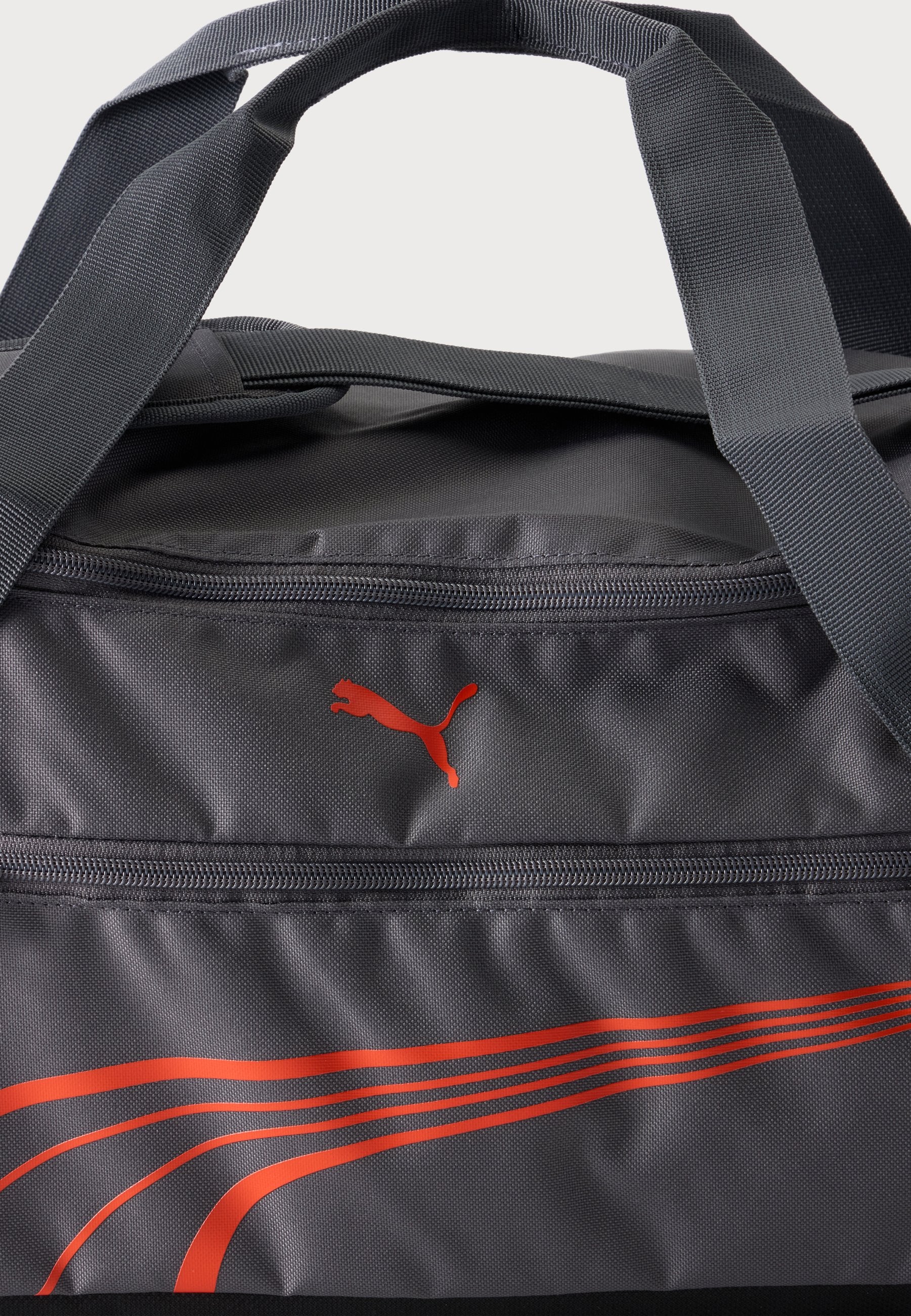 Puma Fundamental Small Sports Bag In Grey
