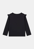 Guess Kids 2G Ls T-Shirt Black