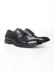 Polo Mens Classic Gibson Lace Up Shoes In Black