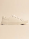 Polo Mens Classic Leather Sneakers In White