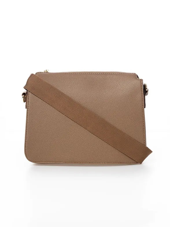 Polo Lyon Crossbody Bag Taupe - One Size