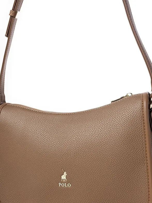 Polo Lyon Sling Bag  Taupe
