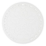 Le Creuset Silicone French Trivet White