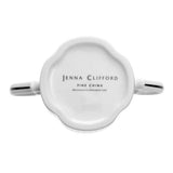 Jenna Clifford Sugar Pot In Ivory Noir