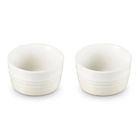 Le Creuset Set Of 2 Large Ramekins Meringue