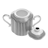 Jenna Clifford Sugar Pot In Ivory Noir