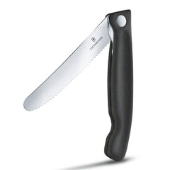 Victorinox Foldable Steak-Paring Kn Serr Black Blst