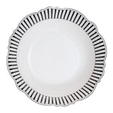 Jenna Clifford Cereal Bowl Set Of 4 In Ivory Noir
