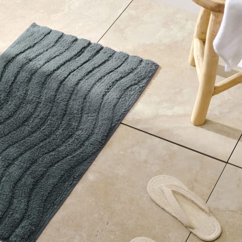 Linen House Tamber Bathmat (50X80Cm) Slate