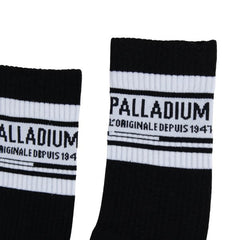 Palladium Ps8974 Mens Stripe Ctn Shaft Socks Black