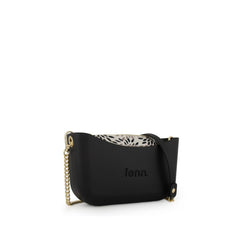 Fenn Pattern Inner Handbag In Black