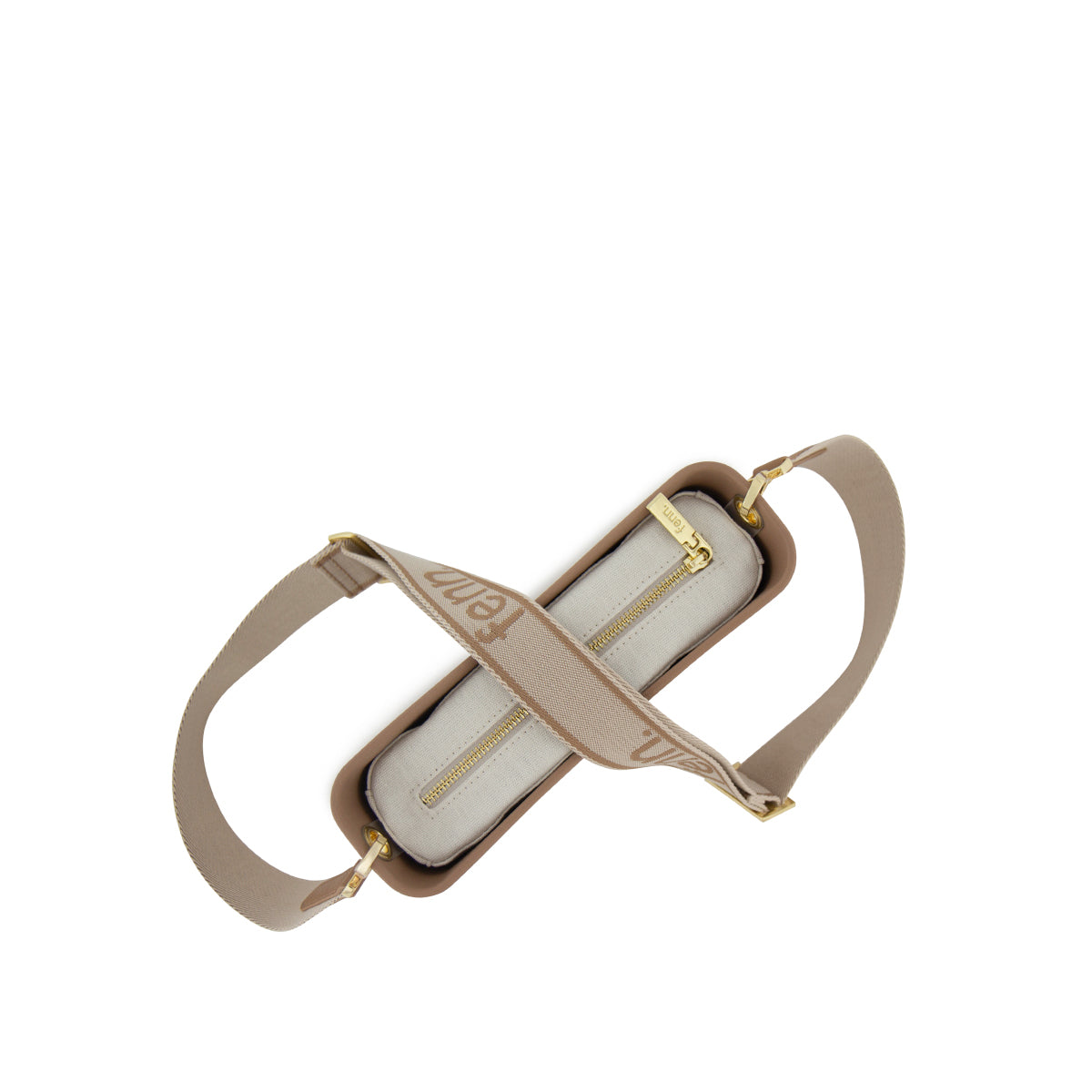 Fenn Tan on Bone Handle Tote Bag In Cappuccino