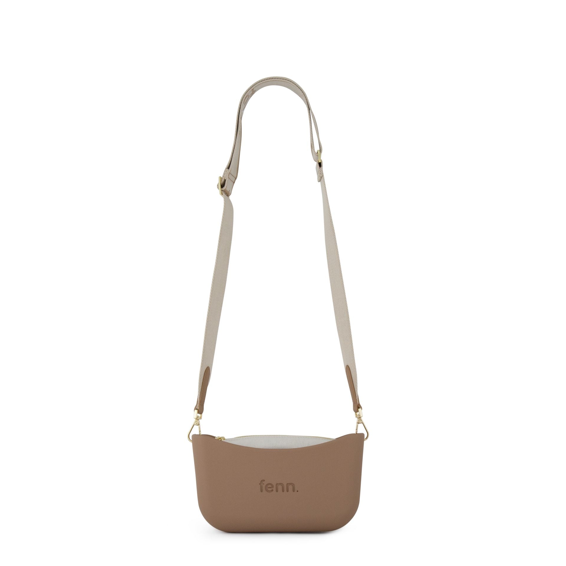 Fenn Tan on Bone Handle Tote Bag In Cappuccino