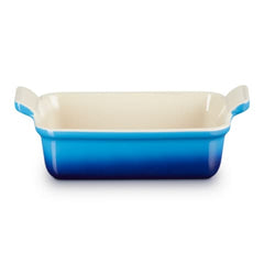 Le Creuset Rectangle Dish 19Cm Heritage Azure