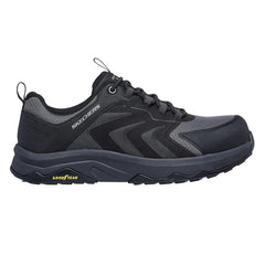 Skechers Mens Speed-Flex Trekker Shoes In Black