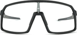 Oakley Sutro Unisex Clear Lens Sunglasses In Black