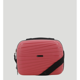 Pierre Cardin Mont Pellier Beauty Case In Pink/Black