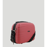 Pierre Cardin Mont Pellier Beauty Case In Pink/Black