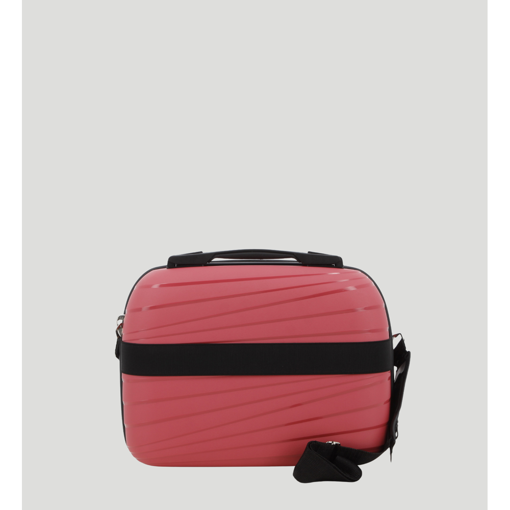 Pierre Cardin Mont Pellier Beauty Case In Pink/Black