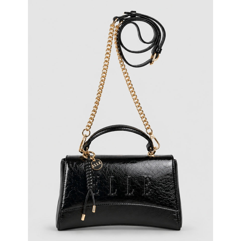 Elle Madonna Flapover Sling In Black