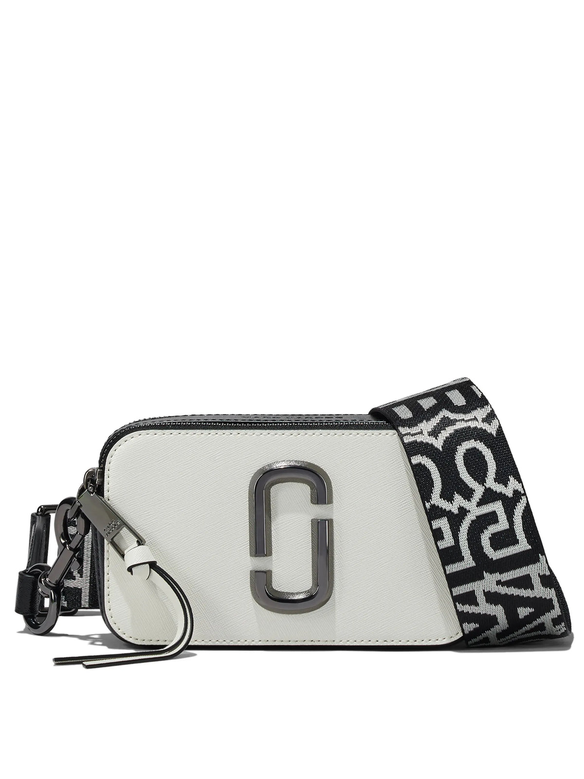 Marc Jacobs Womens Snapshot Bag In Black and White