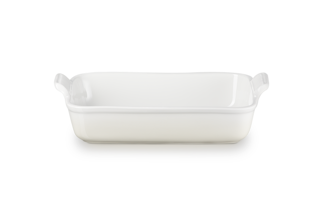 Le Creuset Rectangular Dish 32Cm Heritage Meringue