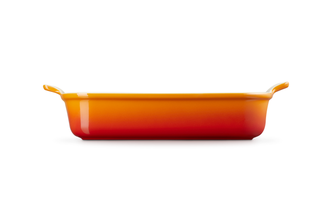 Le Creuset Rectangular Dish 32Cm Heritage  Flame