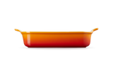 Le Creuset Rectangular Dish 32Cm Heritage  Flame