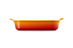 Le Creuset Rectangular Dish 32Cm Heritage  Flame
