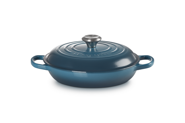 Le Creuset Signature Shallow Casserole 30Cm Deep Teal