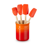 Le Creuset 5 Piece  Utensil Set In Flame