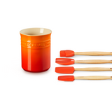 Le Creuset 5 Piece  Utensil Set In Flame