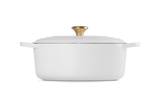 Le Creuset Oval Casserole In White