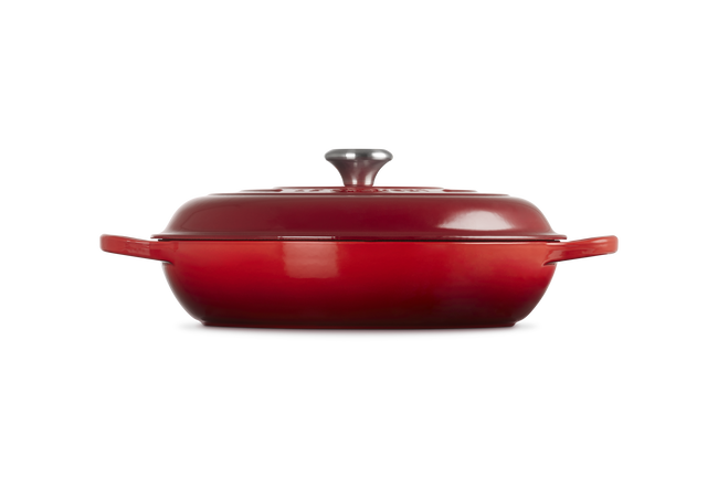 Le Creuset Signature Shallow Casserole 26Cm  Cerise