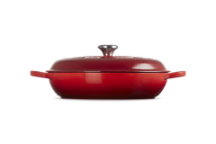 Le Creuset Signature Shallow Casserole 26Cm  Cerise