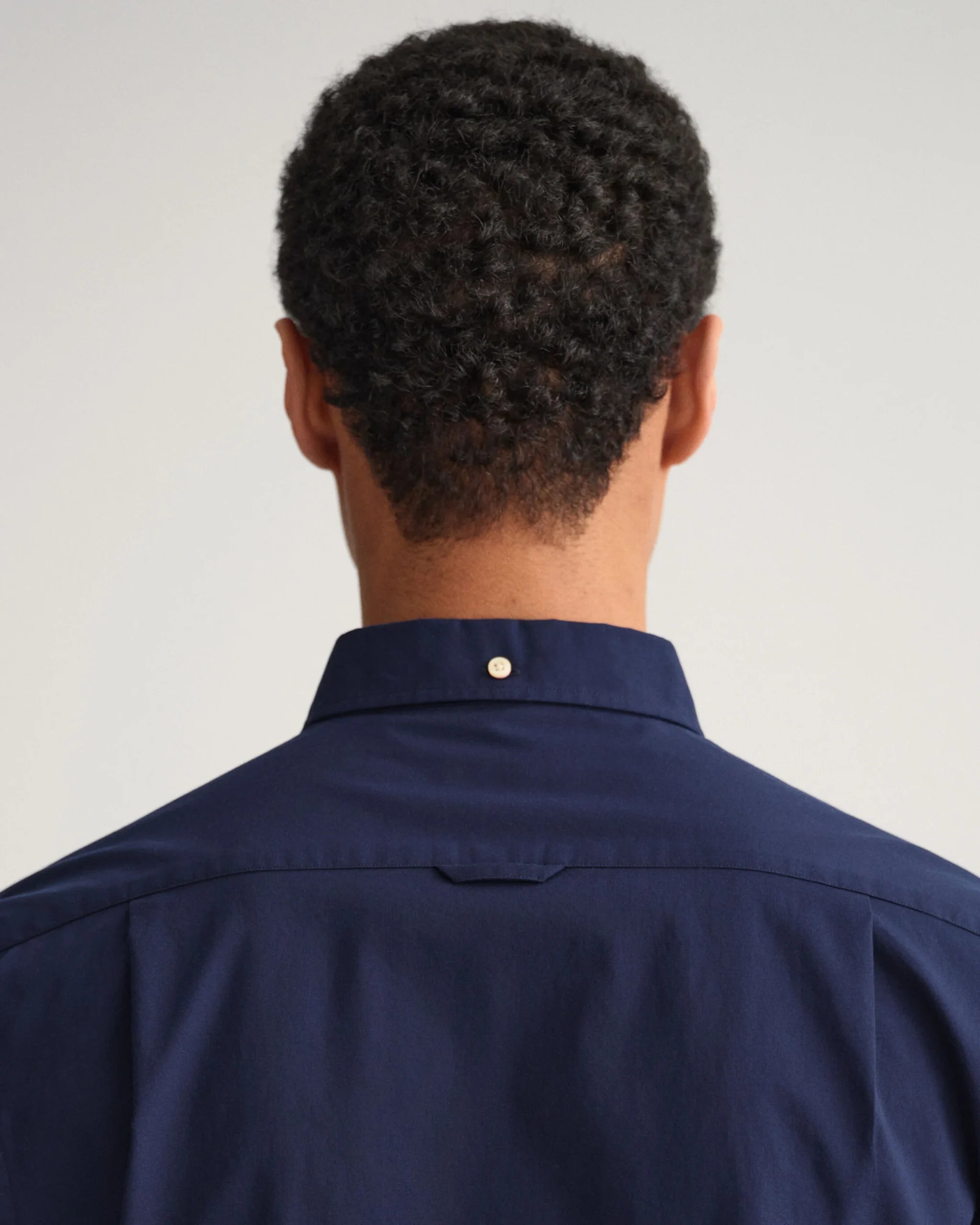 Gant Slim Broadcloth Bd Shirt In Navy