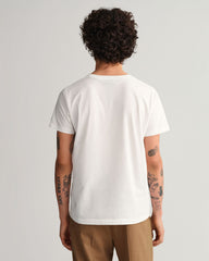 Gant 340020 Mens Archive Shield Ss T-Shirt White