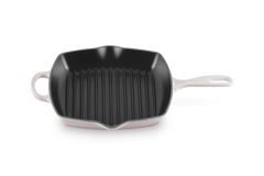 Le Creuset Signature Square Skillet Grill 26Cm Shell Pink