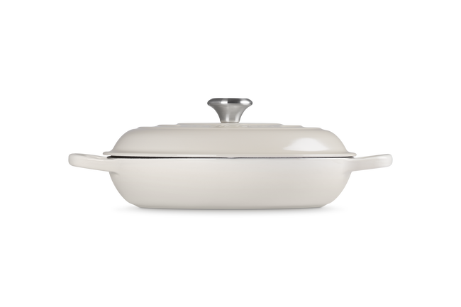 Le Creuset Signature Shallow Casserole 30Cm Meringue