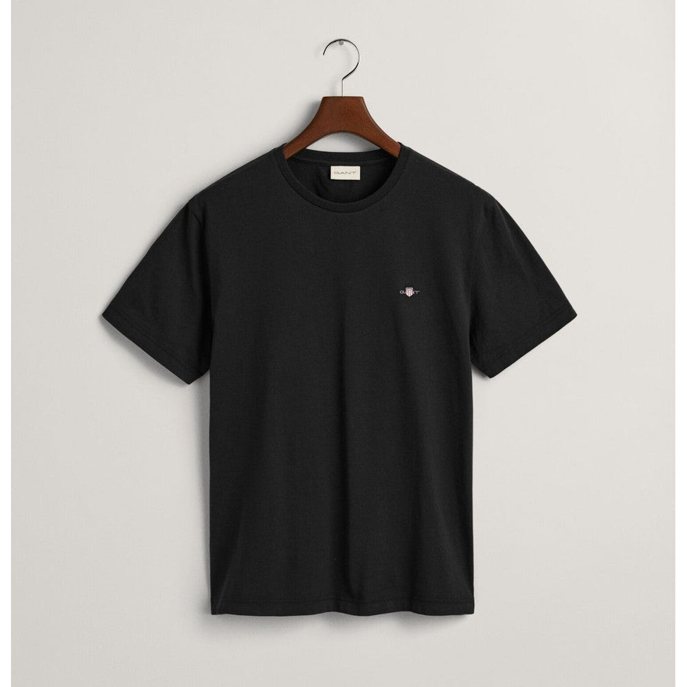 Gant Mens Reg Shield T-Shirt In Black