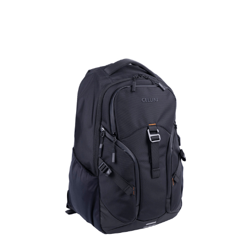 Cellini Venture Multi Pocket Backpack Black