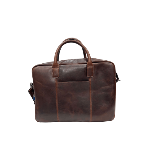Lefel Laptop Bag For Men In Oxblood