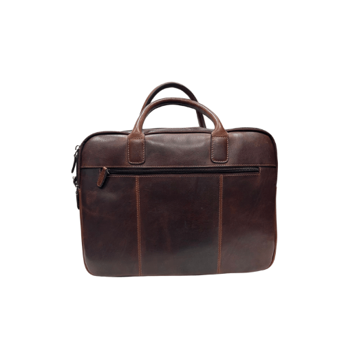 Lefel Laptop Bag For Men In Oxblood