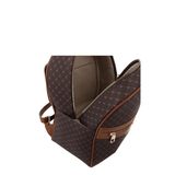 Pierre Cardin Core Backpack In Brown & Tan