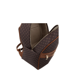 Pierre Cardin Core Backpack In Brown & Tan