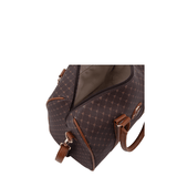 Pierre Cardin Guliana Core Logo Bowling Bag In Brown
